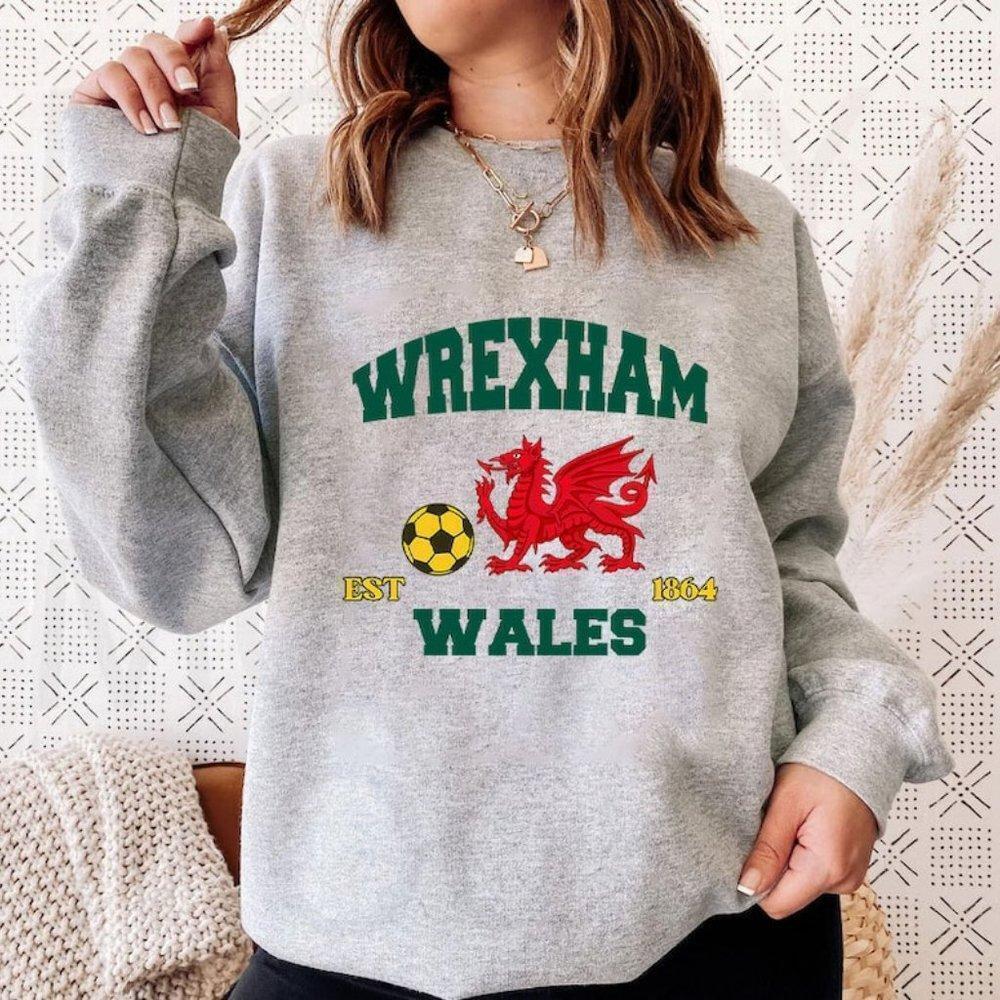 1864 Wrexham AFC Welcome To Wrexham Football Sweatshirt